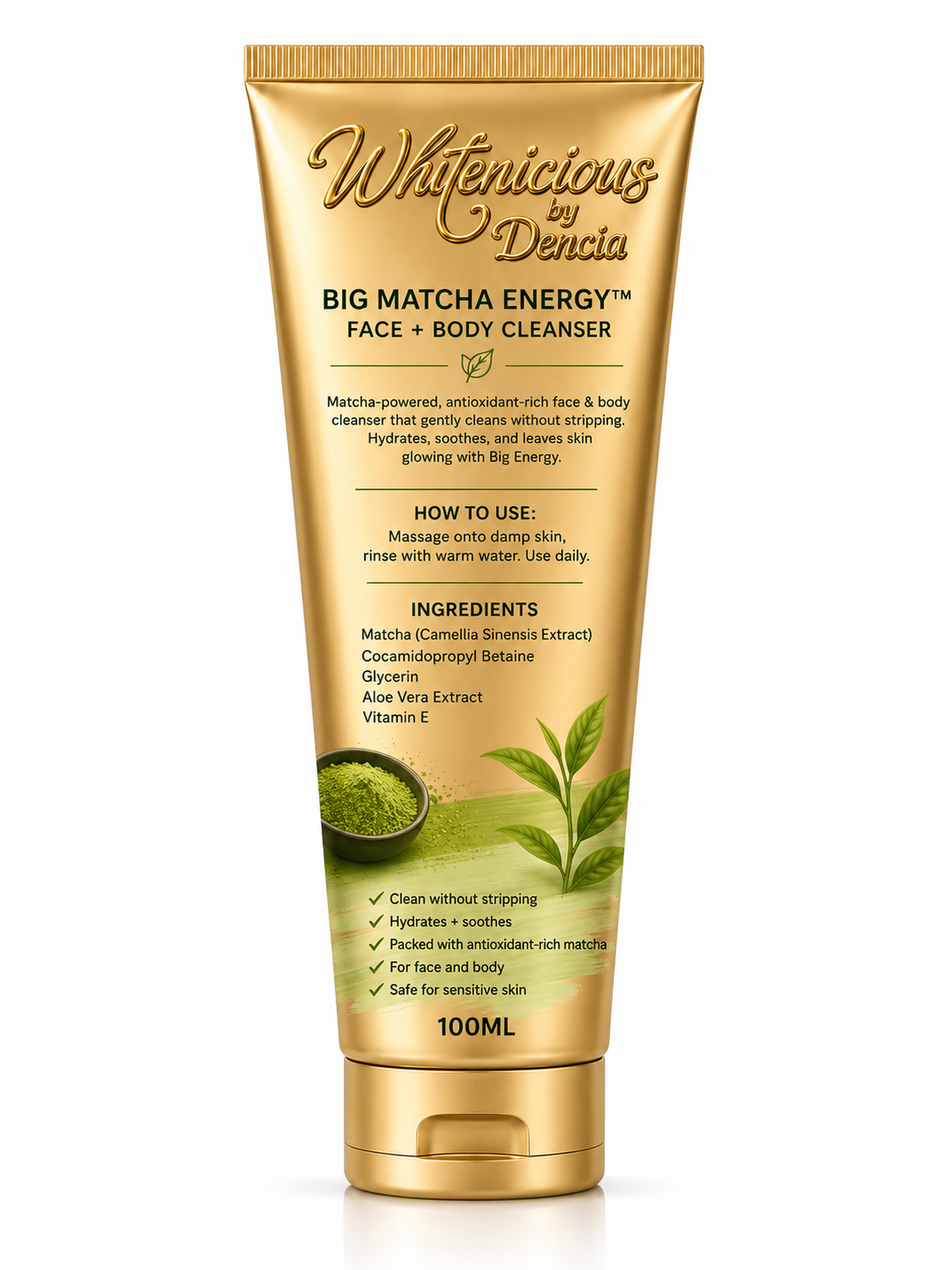 Big Matcha Energy Face & Body Cleanser