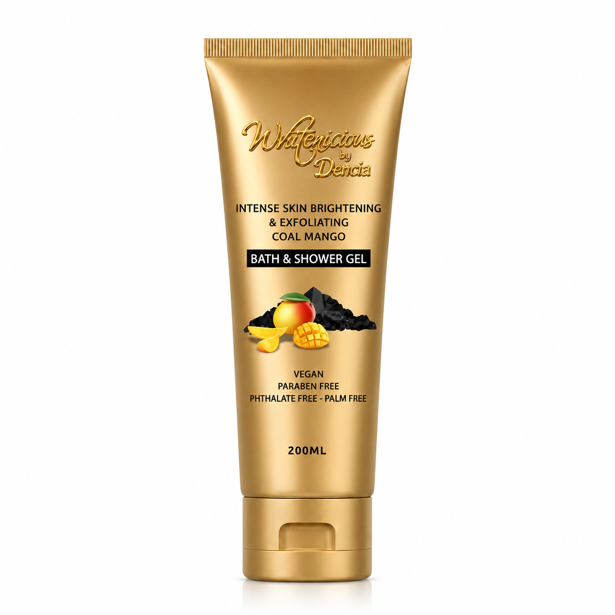 Intense Skin Lightening & Exfoliating CoalMango Shower Gel